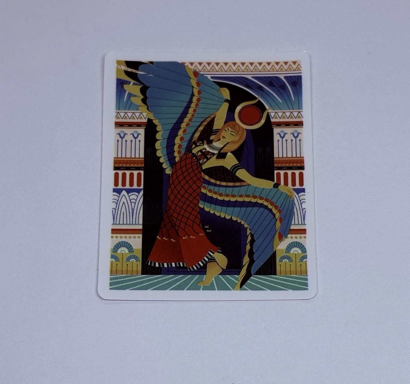 Egyptian Goddess Isis Dance Sticker Decal Mythical Egypt Art Vinyl Journal Tc9