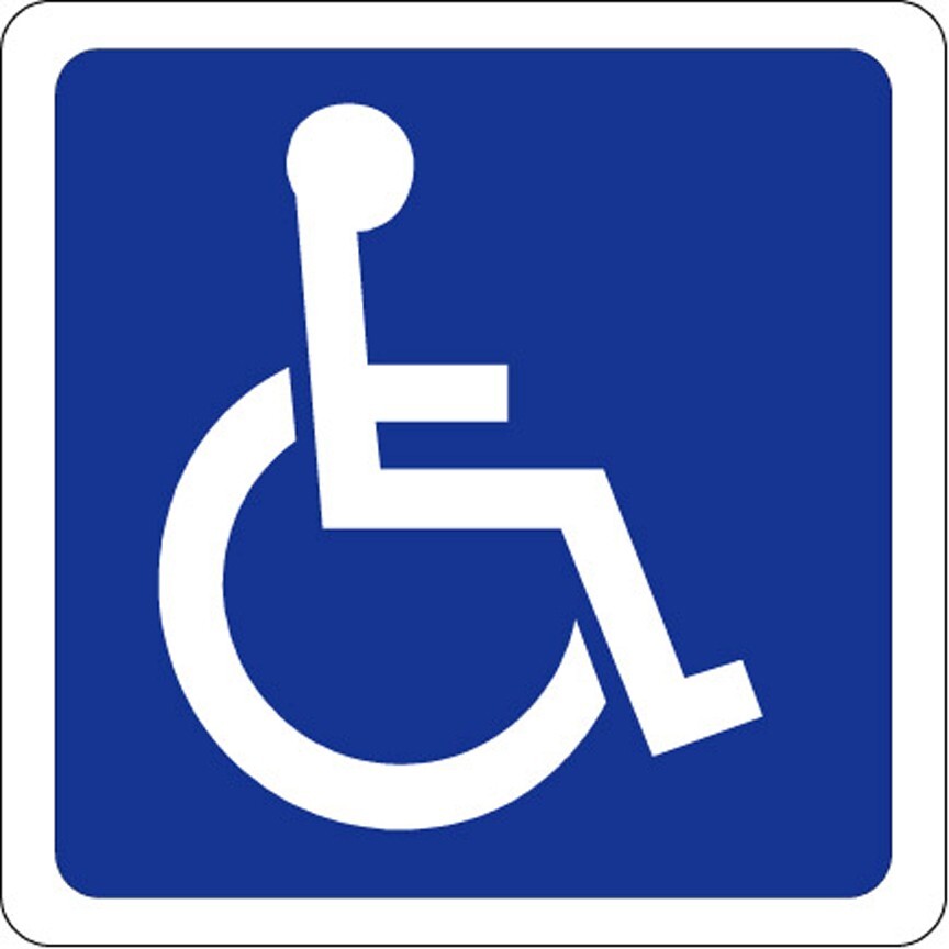 STICKER ATTITUDE HANDICAP