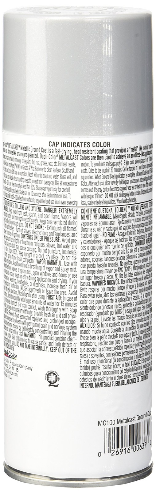 Dupli-Color MC100 Metalcast Automotive Spray Paint – Base Coat Anodized Coating
