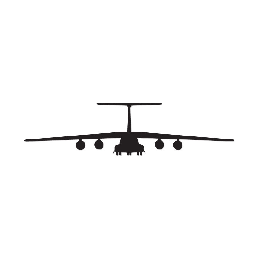 Airplane Plane – Vinyl Decal Sticker – Multiple Colors & Sizes – ebn2837