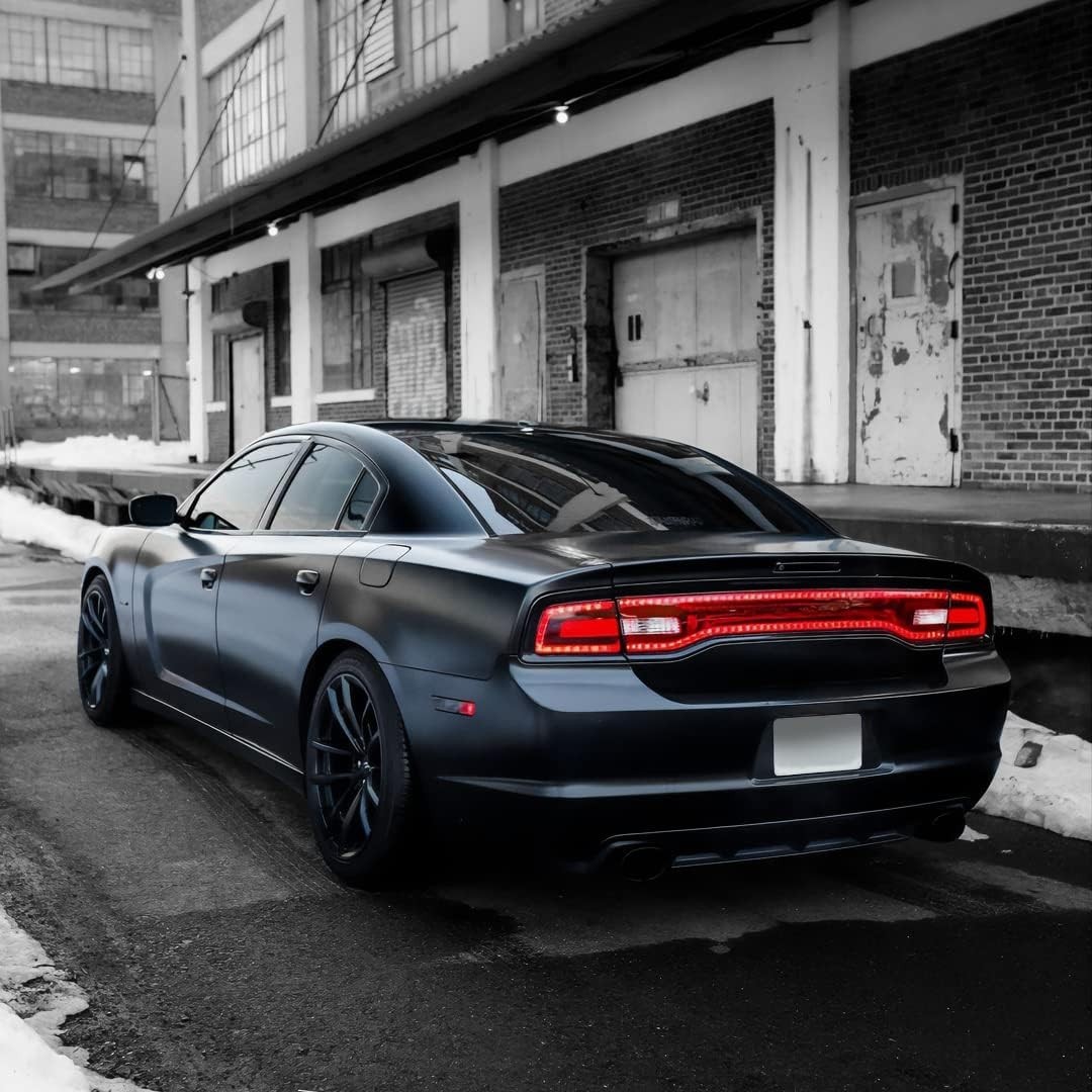Satin Black Adhesive Vinyl Wrap Film 6ft x 5ft – Unlimited Vehicle Customization