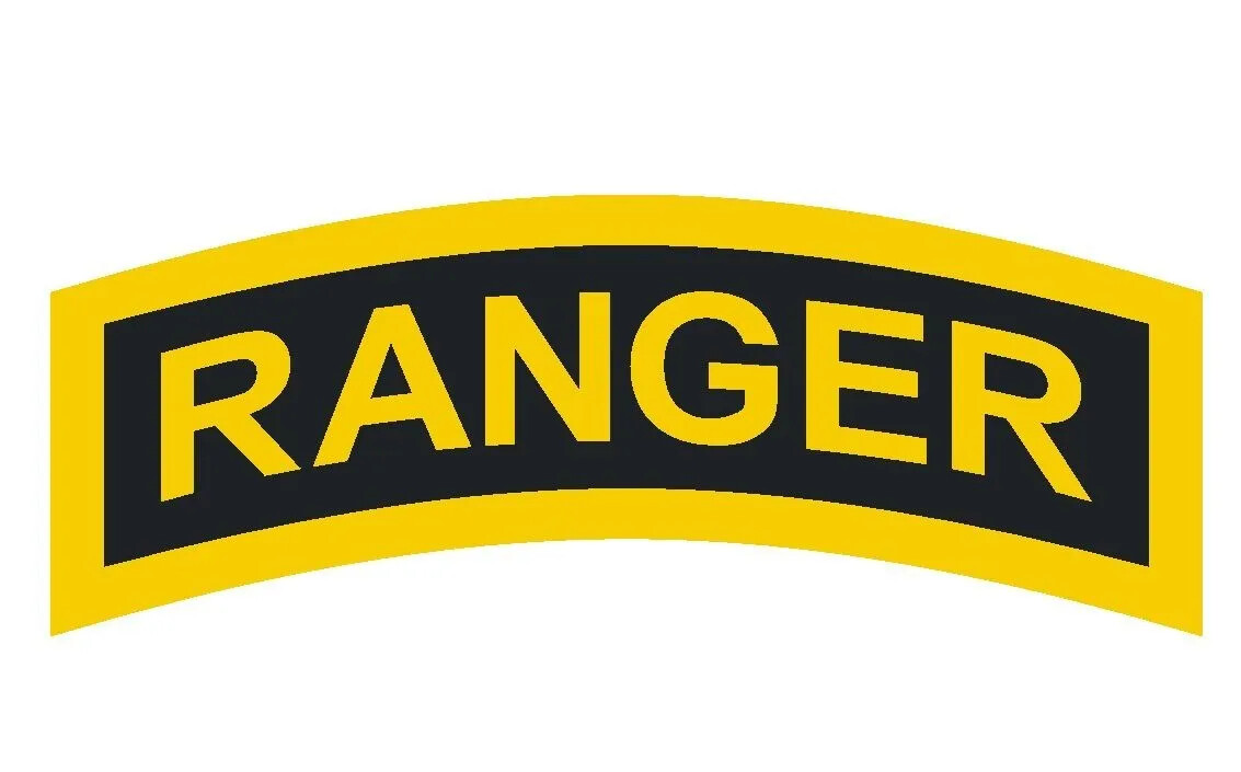 US Army Ranger Decal Sticker R295