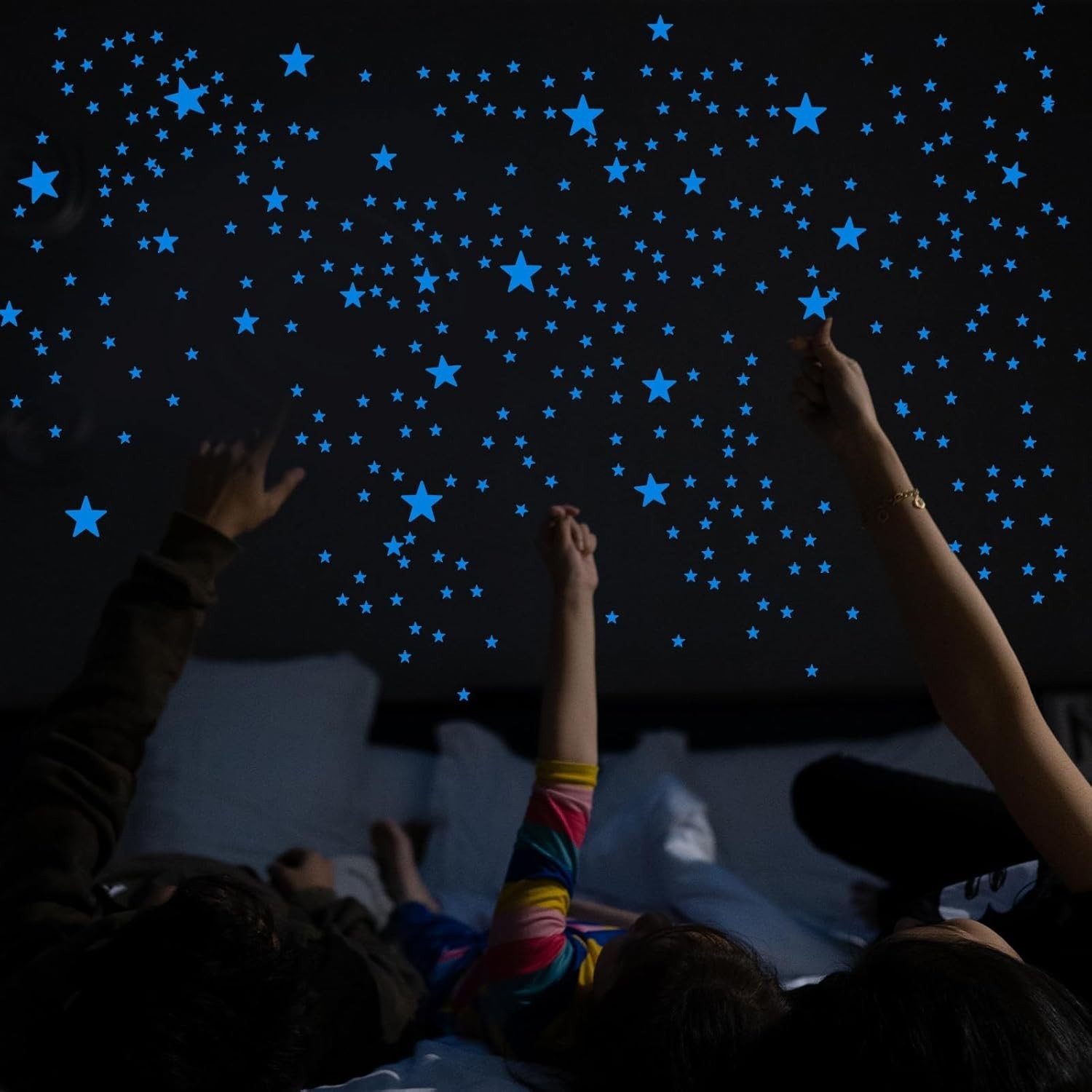 Glow in The Dark Stars Ceiling Stars Glow in The Dark Moon and Star Space Galaxy