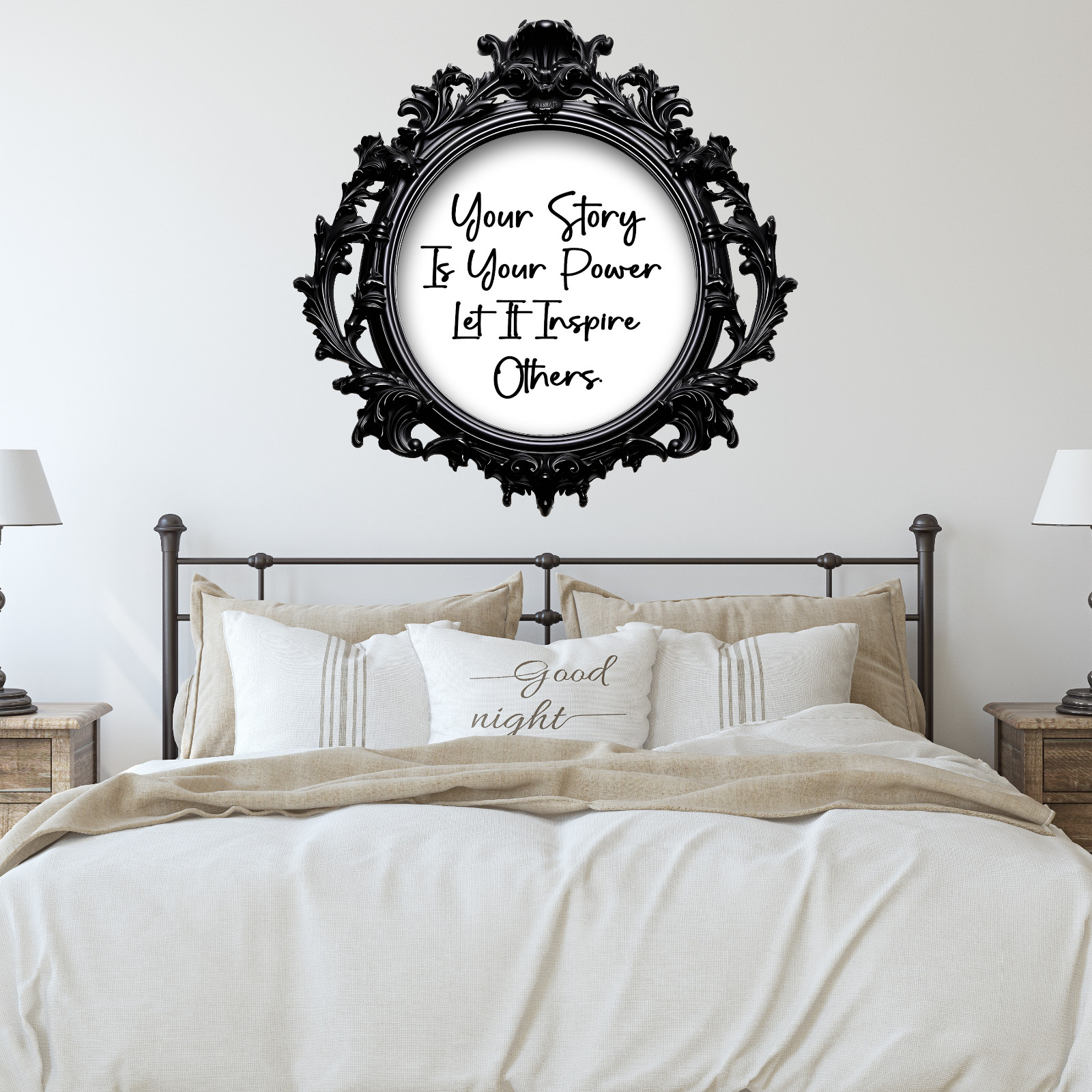 Motivational Wall Art – Peel and Stick Vinyl/removable Wall Decals. 3D illusion.