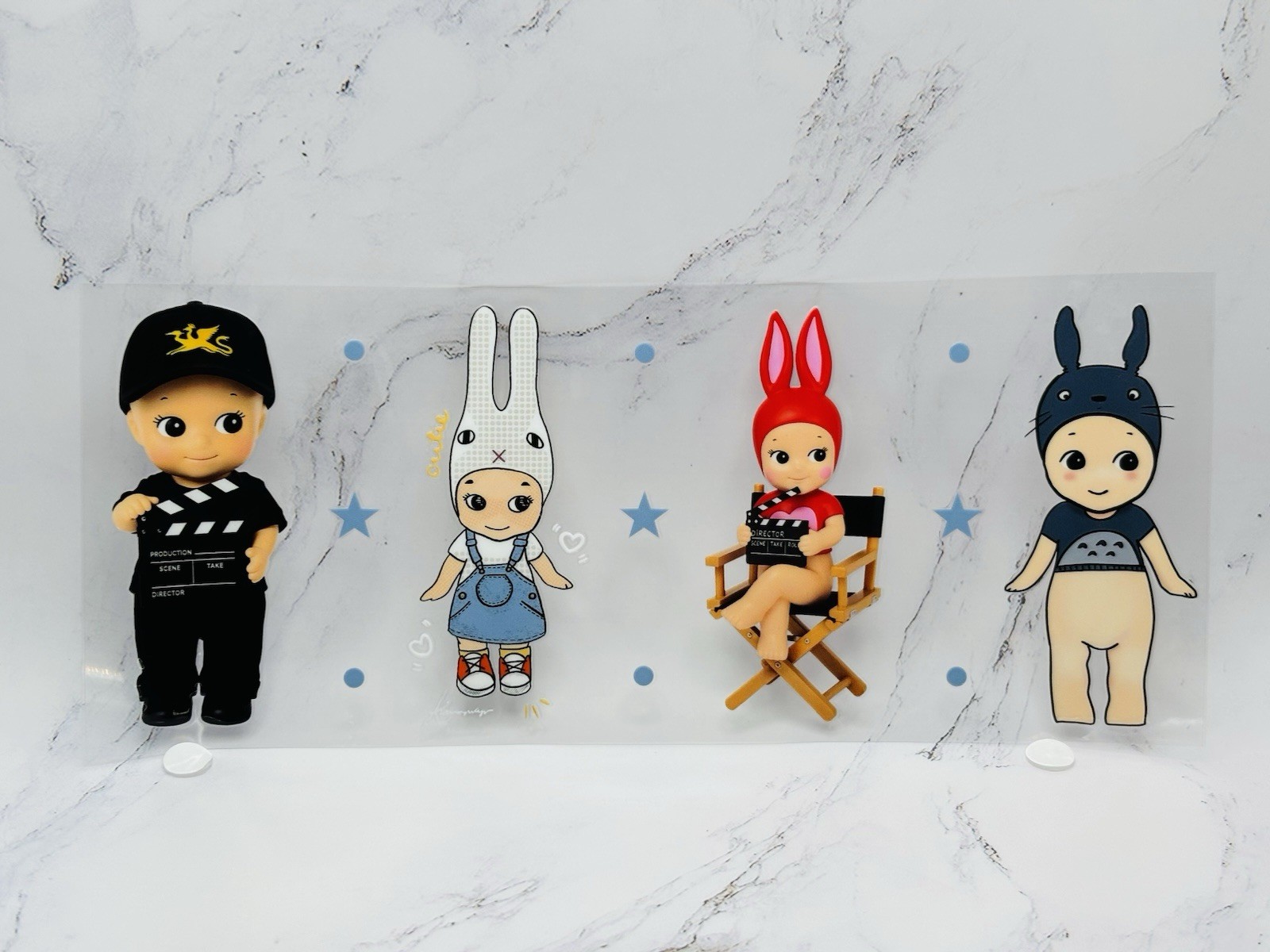 Sonny Angel UV DTF Transfer Sticker Wrap Bottles Laptop ⭐️9.5 x 4 Inches TC245