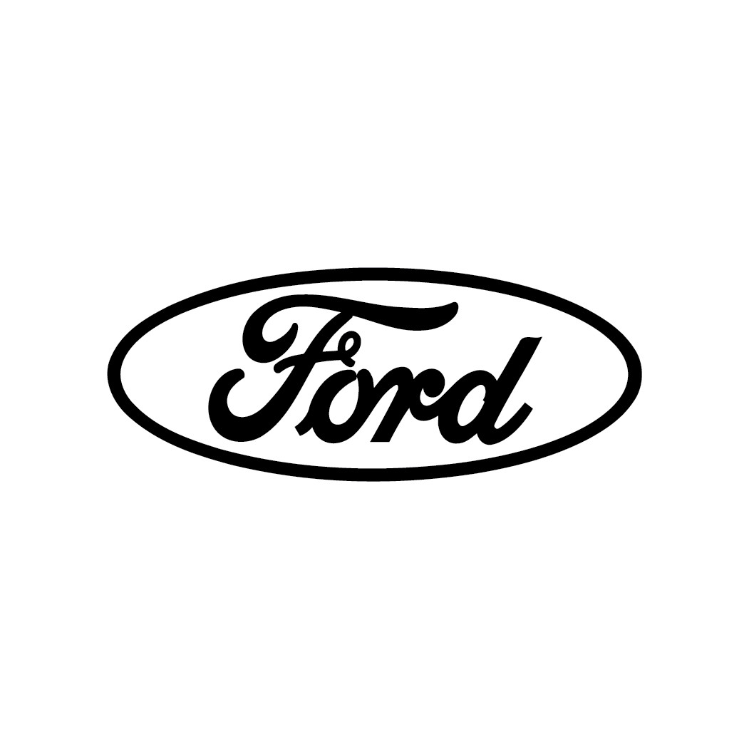 Ford Die Cut Decal Made in USA Multiple Color Options & Sizes Available 6+yrs