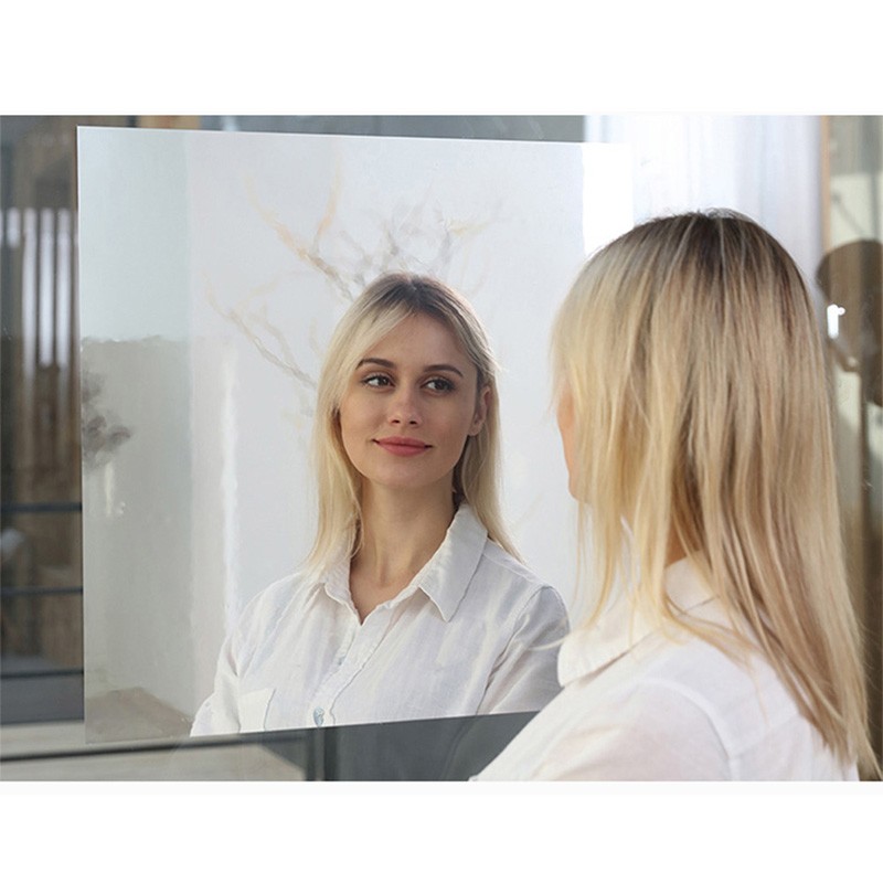 Flexible Mirror Sticker Water Proof Self Adhesive Peel and Stick On Mirror