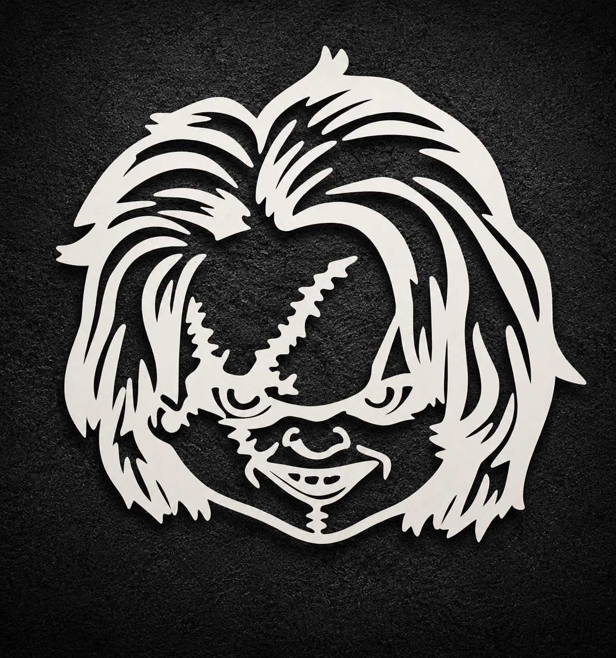 Chucky Vinyl Decal, Horror Movie Car Window Sticker