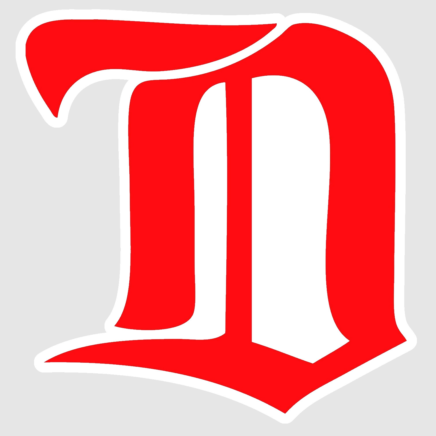 Detroit Red White Hockey Weather Resistant Vinyl Sticker/Decal 10