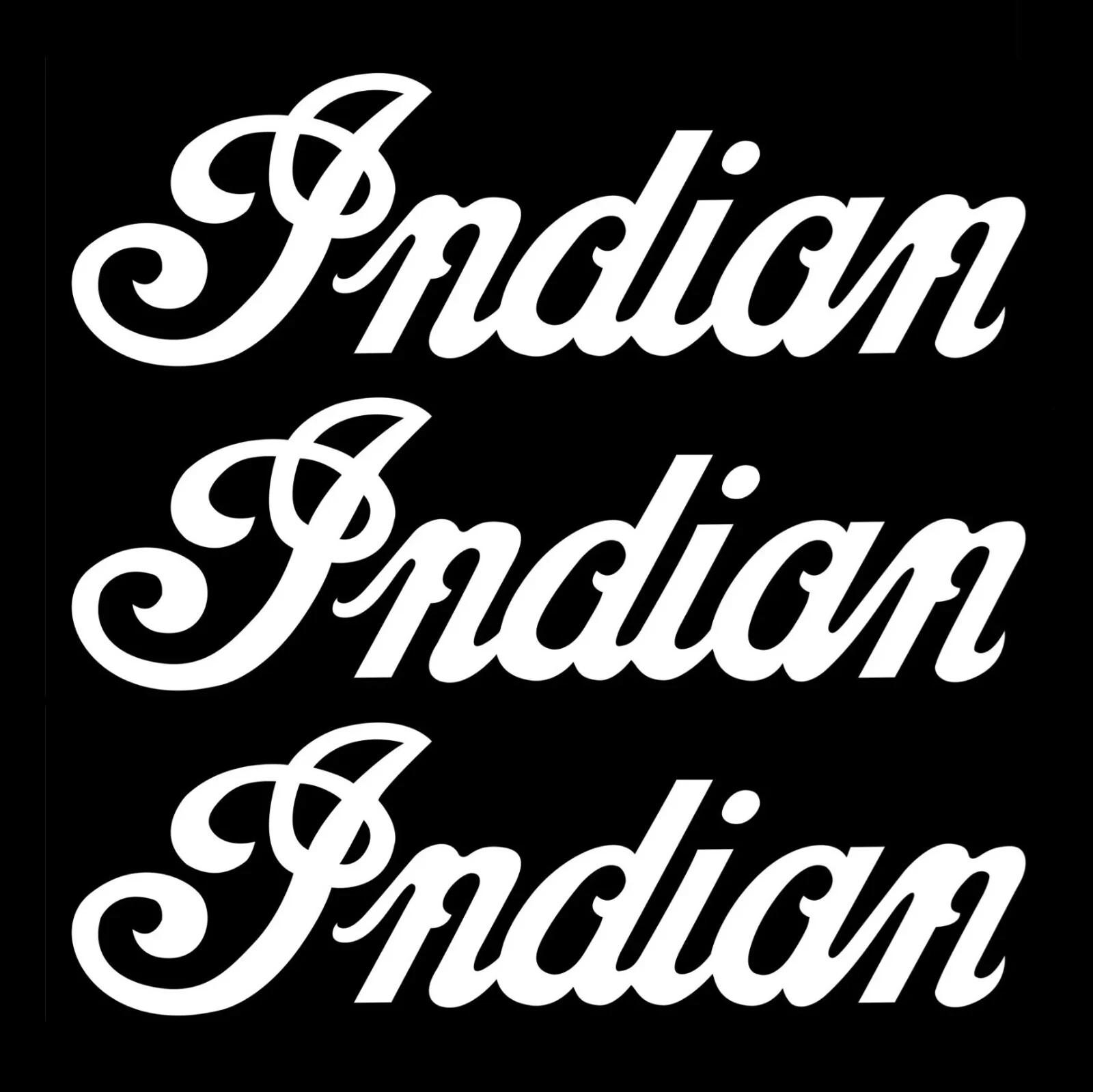 INDIAN MOTORCYCLE STICKER DECAL CAR TRUCK WINDOW WALL – Any Size Any Color
