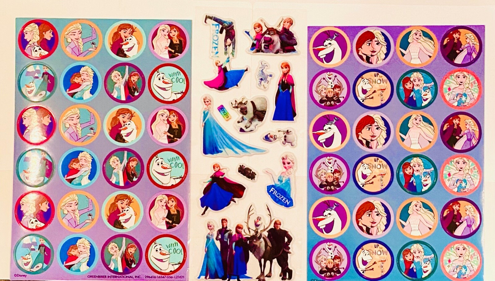 250+ Sticker My Little Pony Care Bears Hello Kitty Disney MICKEY MINNIE FROZEN