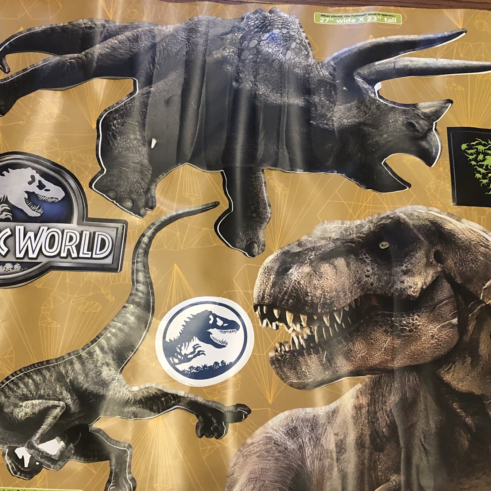 Fathead Jurassic World Large Dinosaur Wall Decals Stickers Discontinued