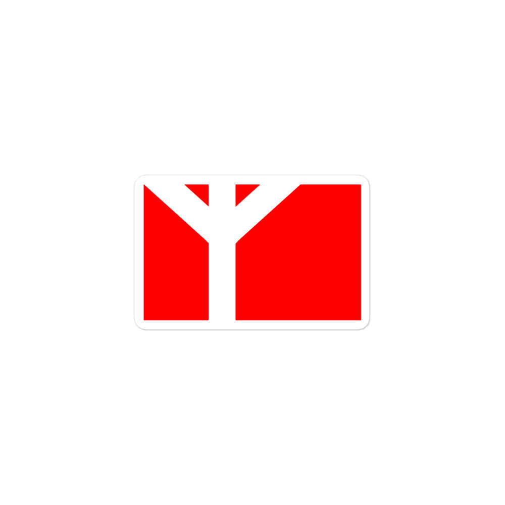 Heathen Danish Flag Bubble-free stickers Hedenske Asatru Norse Viking Runic