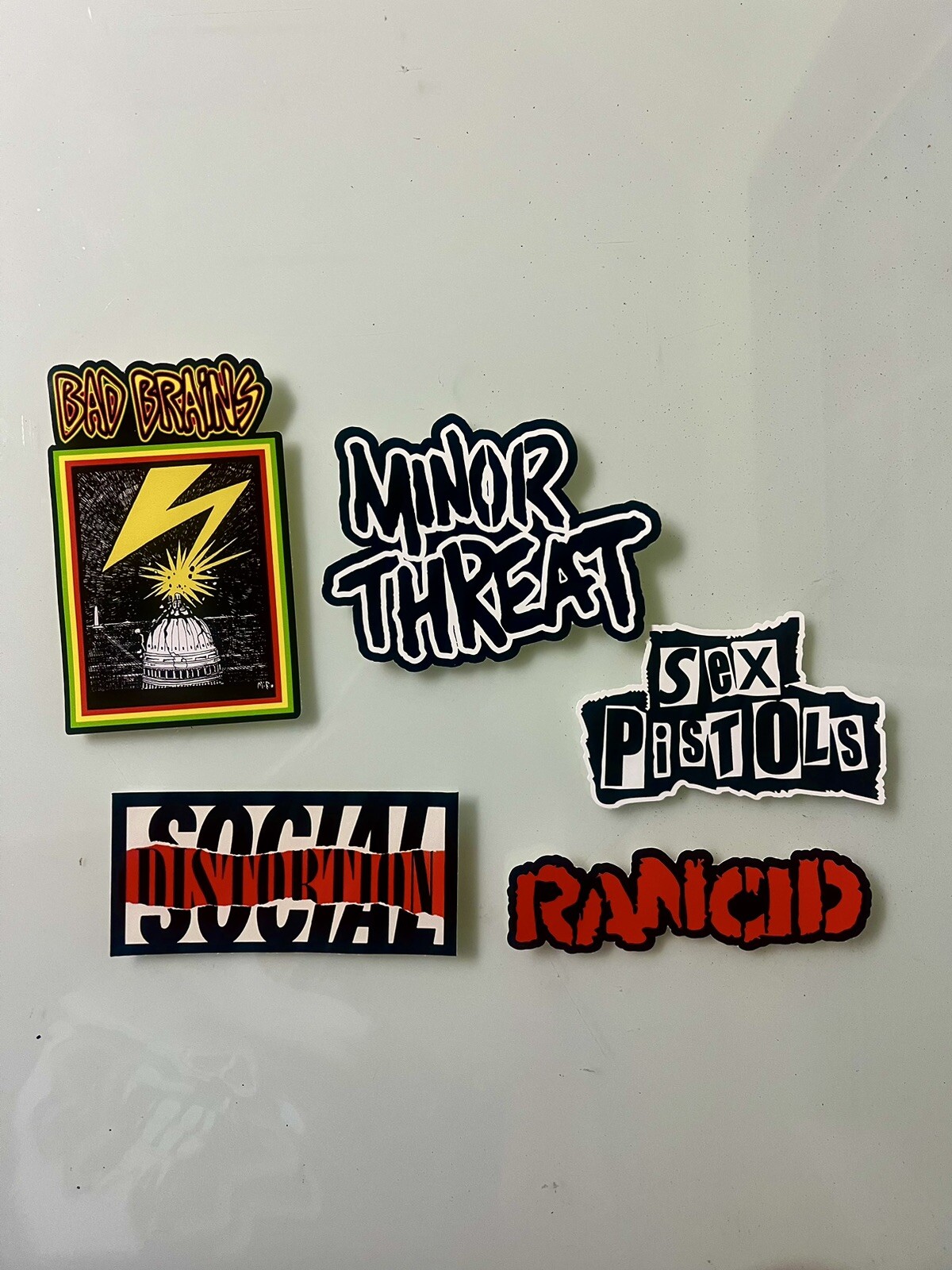 Punk Rock Sticker Lot – Ramones Rancid Dead Kennedy’s Fear