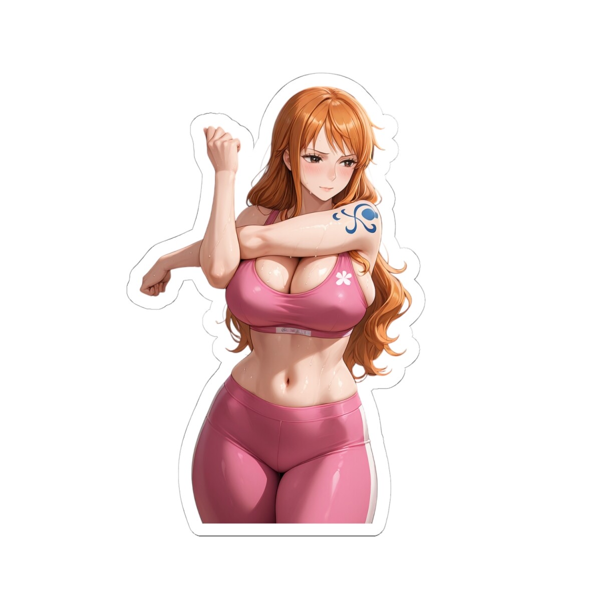 Adult Anime-Inspired Sticker (Buy More Save More On Shipping), Nami Fan Art