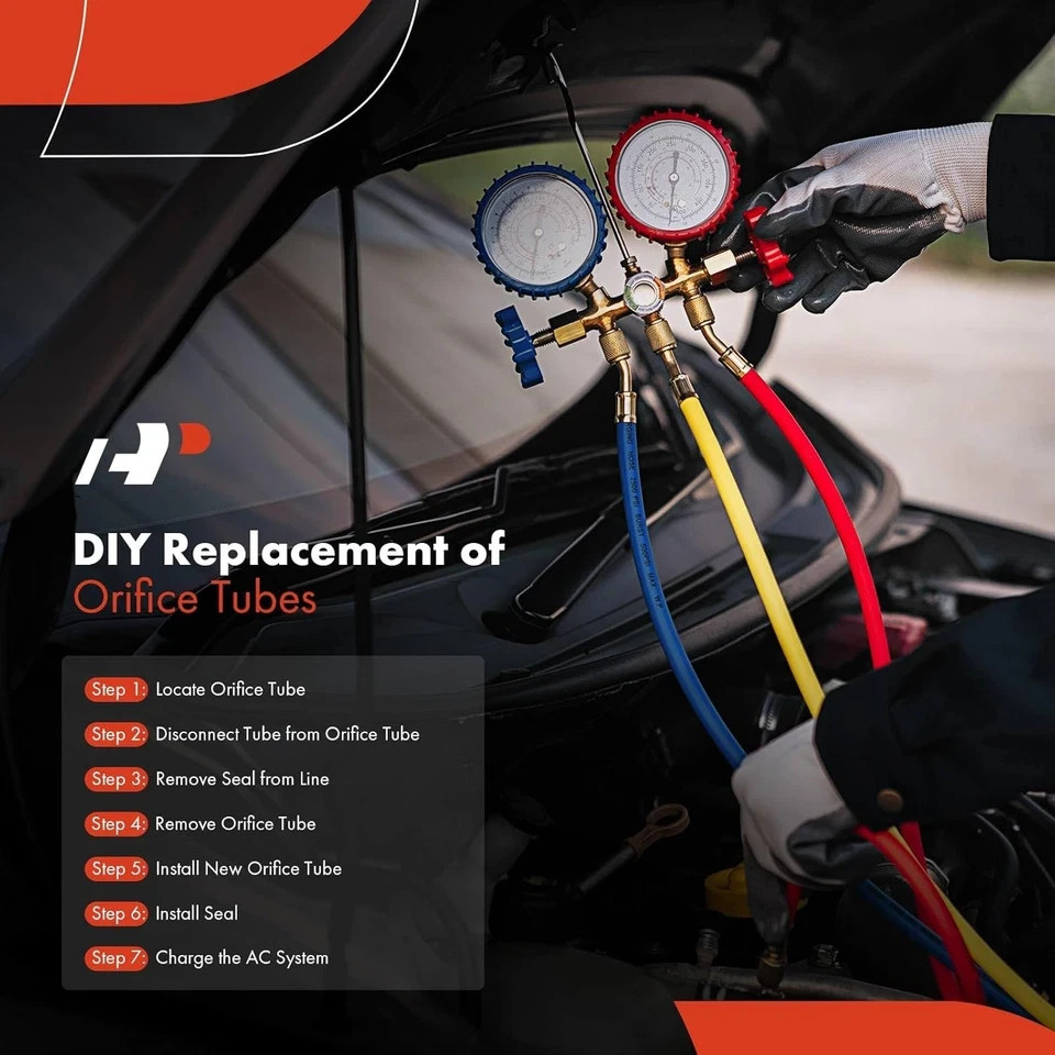 A/C Orifice Tube – Compatible with Select Jeep, Dodge Models, Dakota, Grand Cher