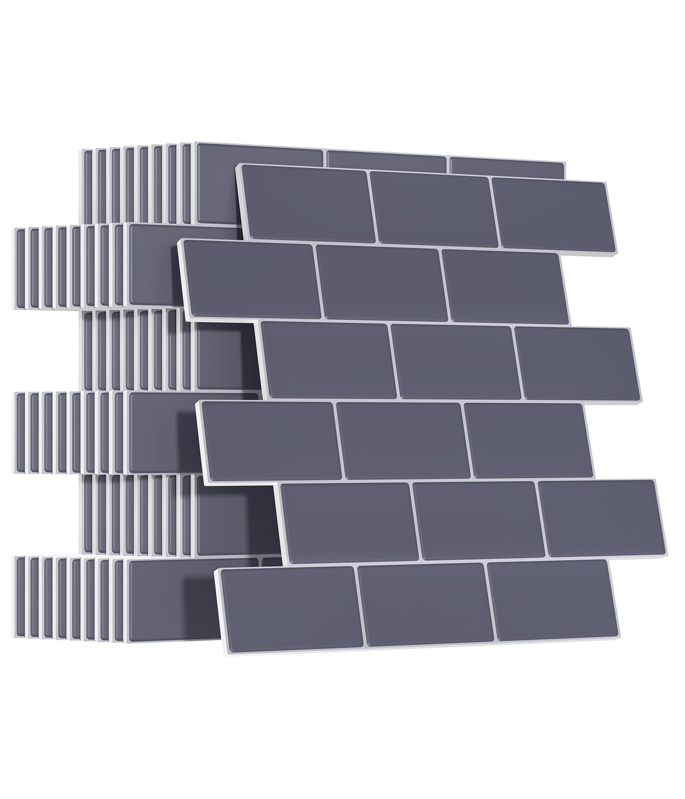 Peel and Stick Backsplash for Kitchen: Adhesive Wall Tiles for Bathroom – Vin…