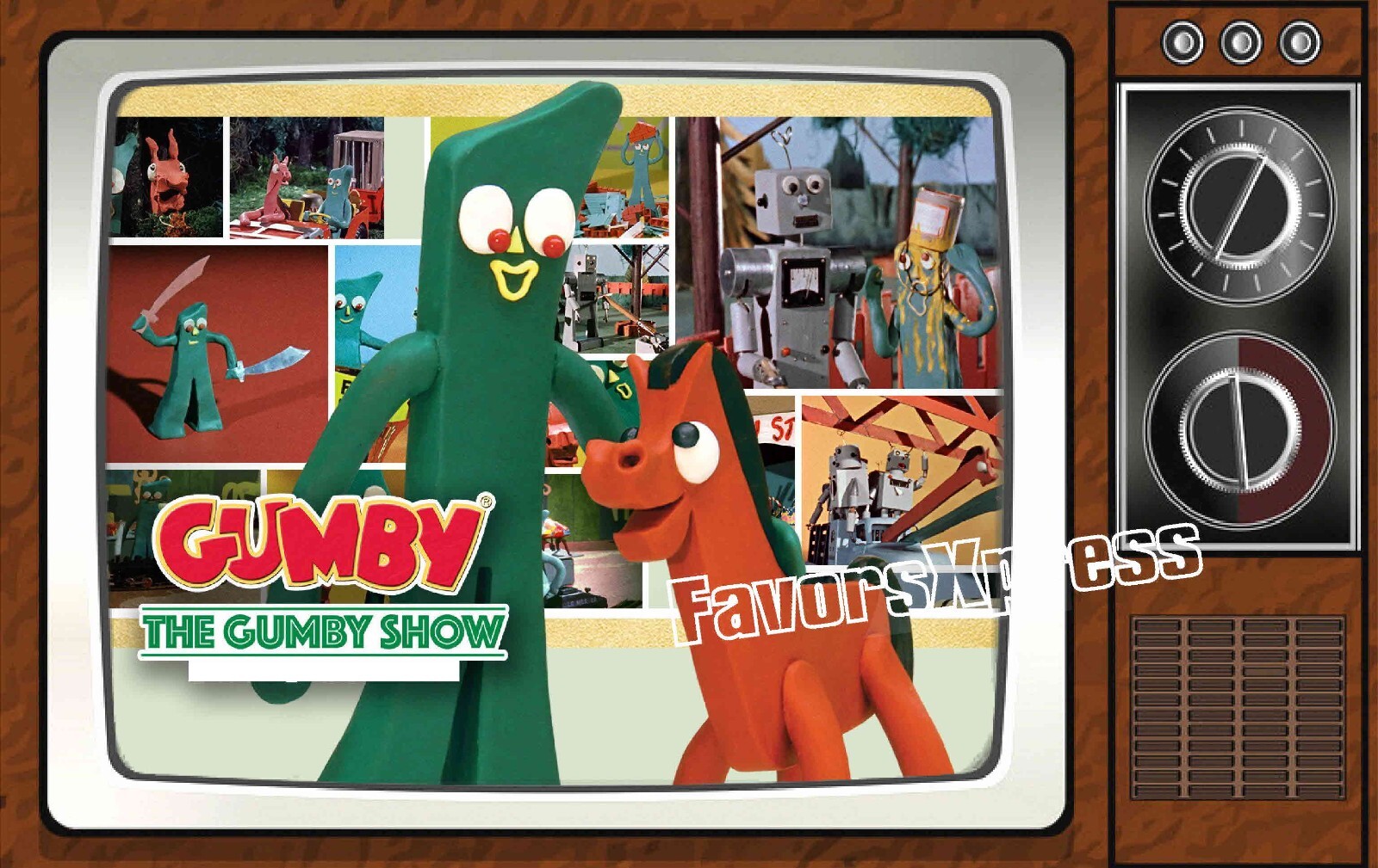 The Gumby Show Classic TV Show PHOTO MAGNET 4 X 2.5 INCHES