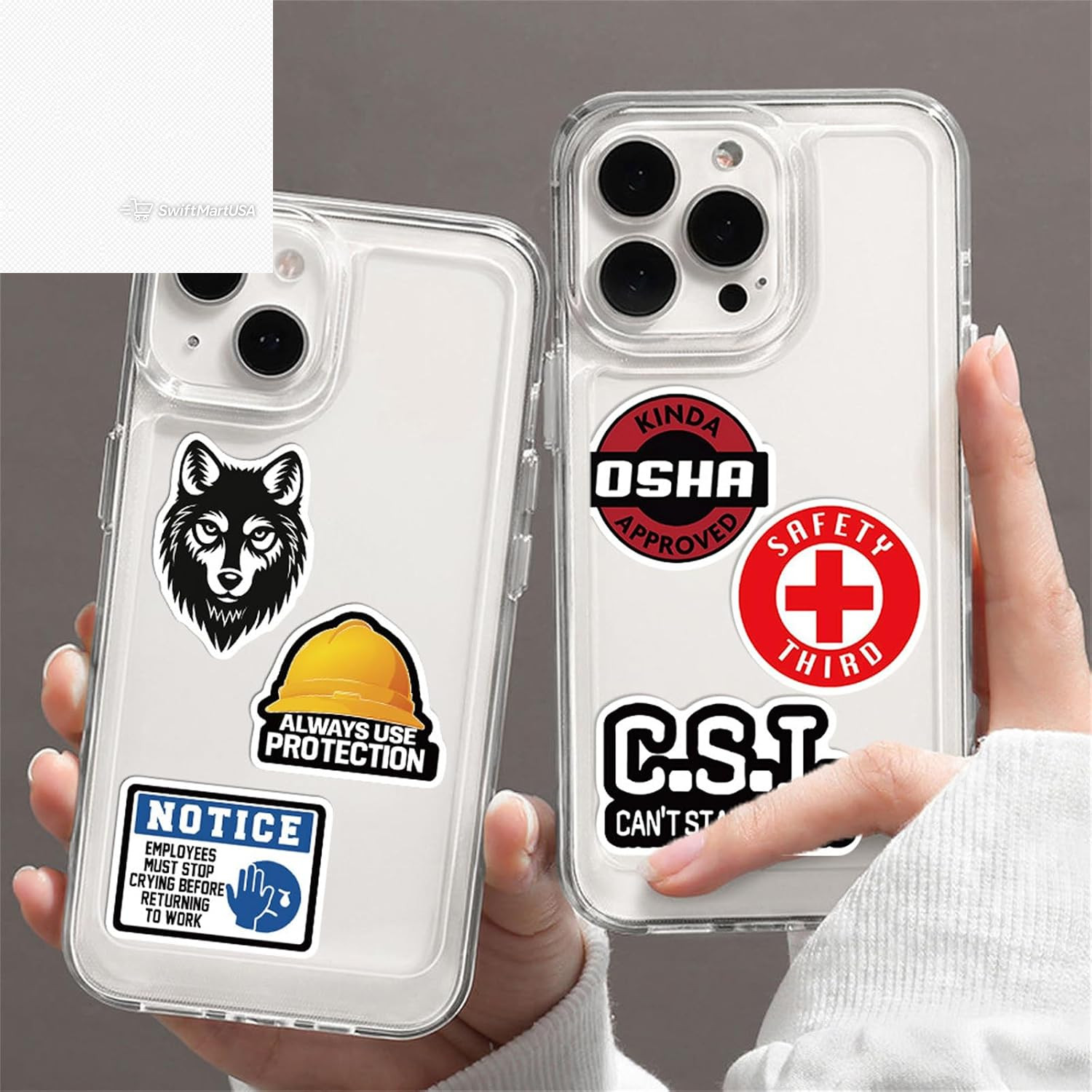 100 Pcs Funny Stickers for Adults Sarcastic Meme Decals for Laptop Water Bottle