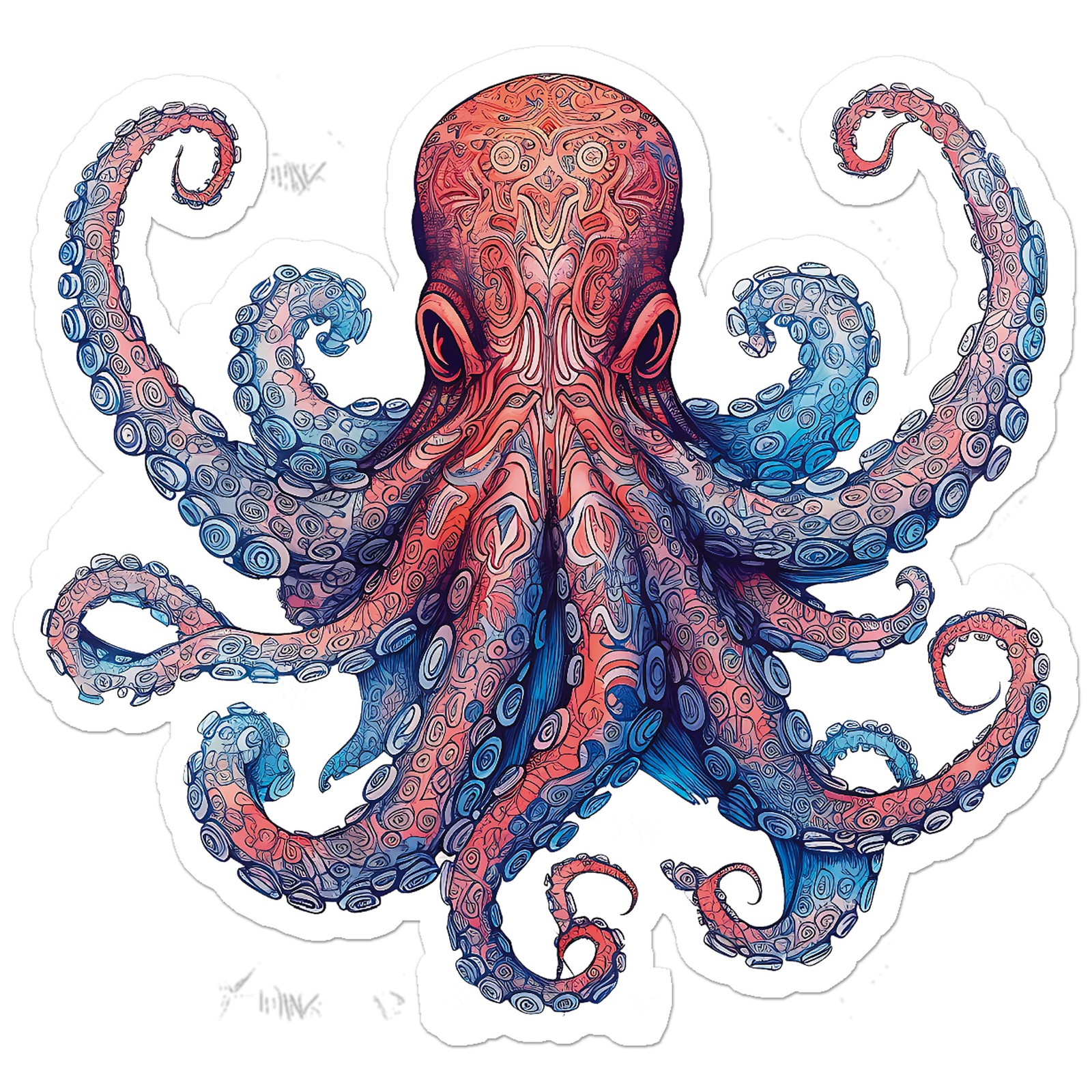 Octopus – Vinyl Decal Sticker – Car Window Laptop – ebn11514