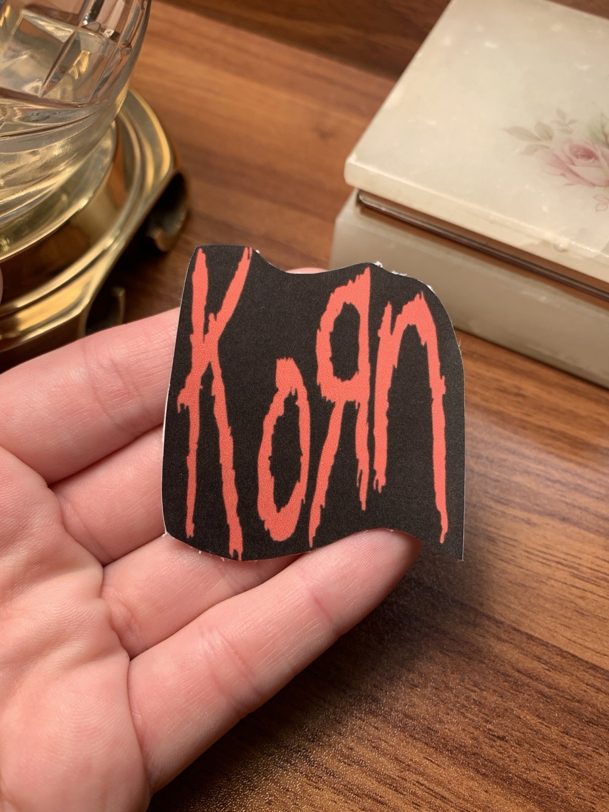 Korn StickerMade by me Not waterproof #sticker #handmade #korn