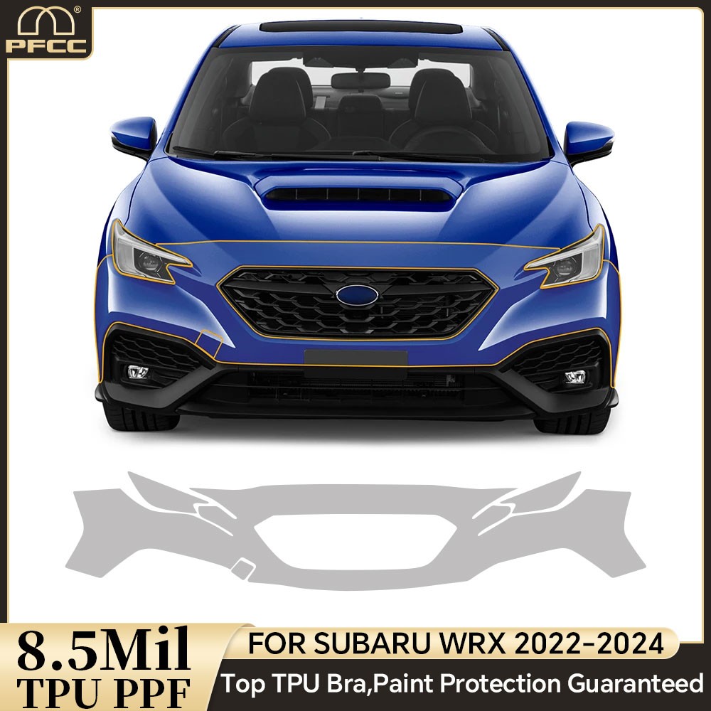 For Subaru WRX 2022-2024 Full Car Precut Kit Paint Protection Film Clear PPF TPU