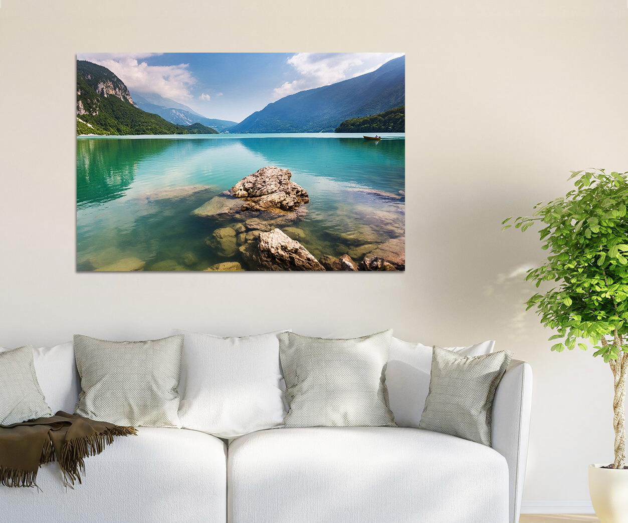 3D River Stone Mountain 45 Wall Stickers Vinyl Murals Wall Print Decal Art AJ