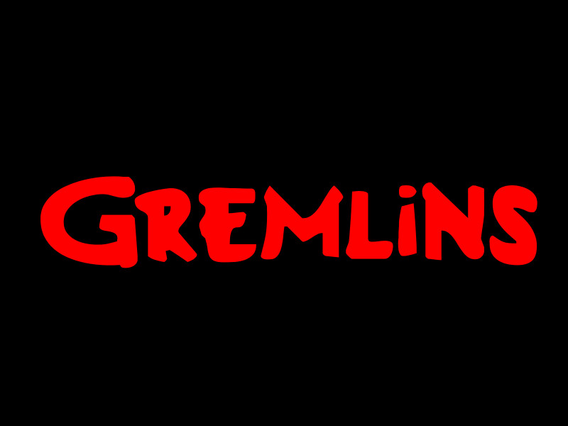 GREMLINS 80s Horror Vinyl Decal Car Wall Window Sticker CHOOSE SIZE COLOR