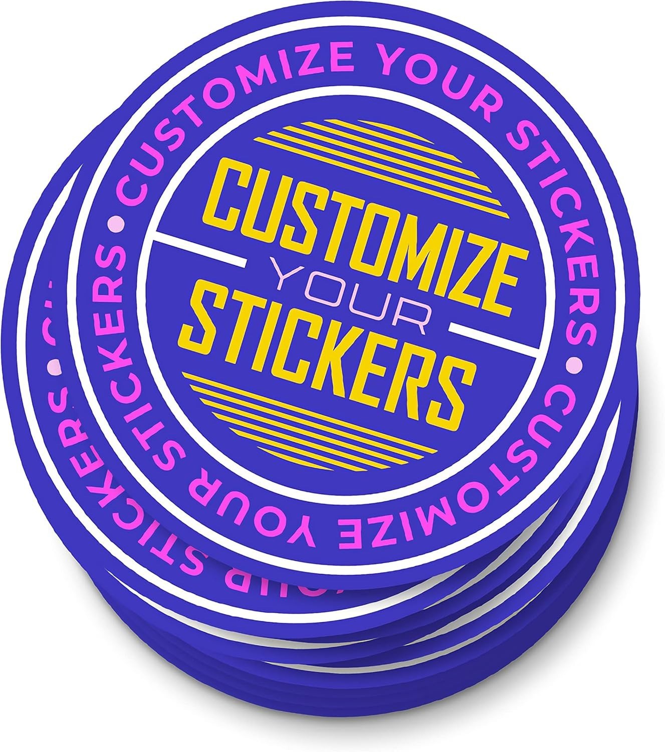 Logo Stickers Customized Stickers for Business Logo — Custom Decals Vinyl — C…