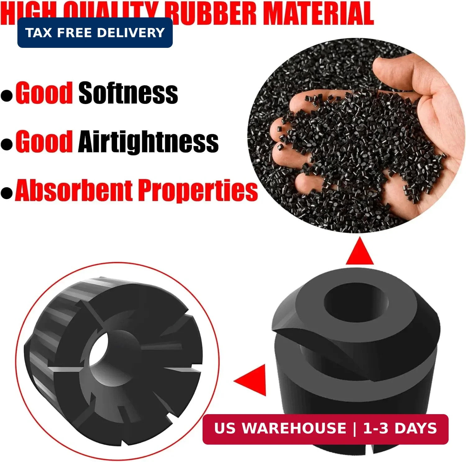 Seat Mounting Rubber Cushion for Honda Recon Four Trax Rancher Foreman Rubicon 2