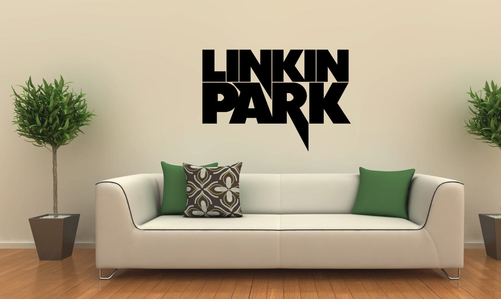 LINKIN PARK LOGO Wall Art Decal Vinyl Band Sticker Lettering Words 36"