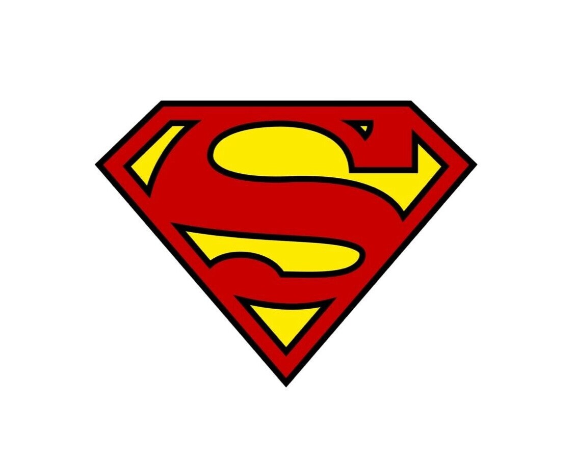 SUPERMAN Logo Decal Pick Size