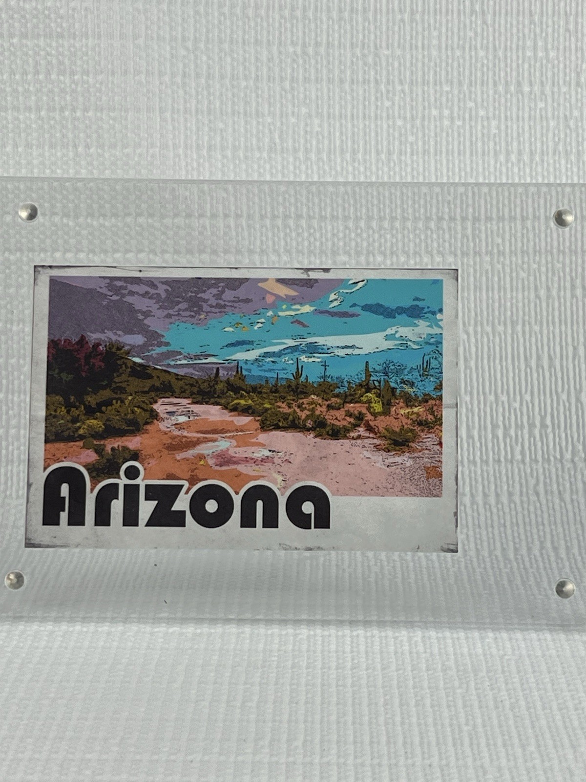 Arizona sticker vinyl decal Paint like Retro 3×5"