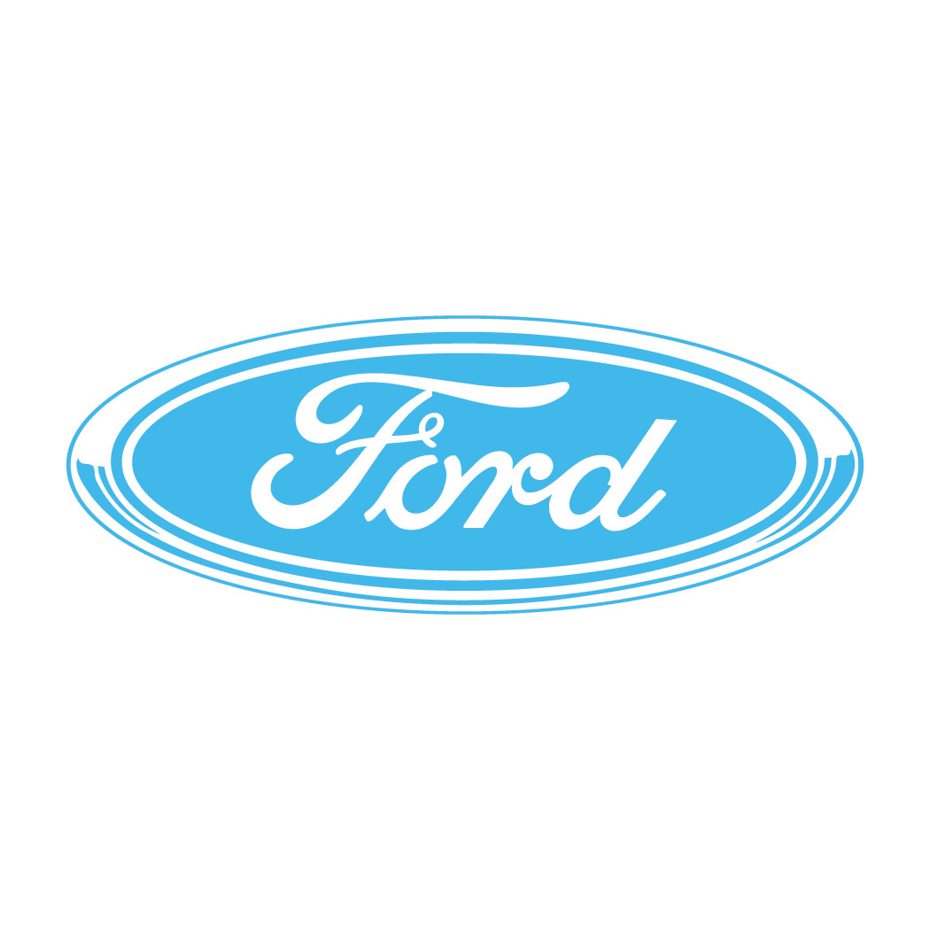 Ford Die Cut Decal Made in USA Multiple Color Options & Sizes Available 6+yrs