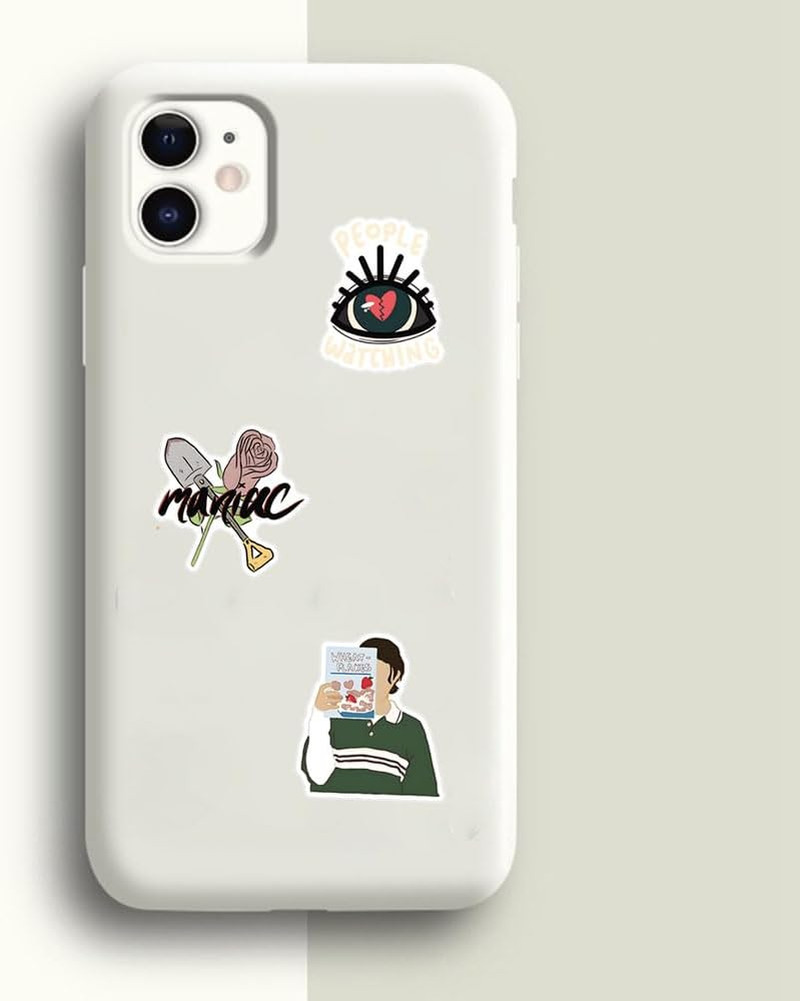 61Pcs Conan Gray Stickers Pack, Cute Cartoon Vinyl Waterproof Sticker Decals for
