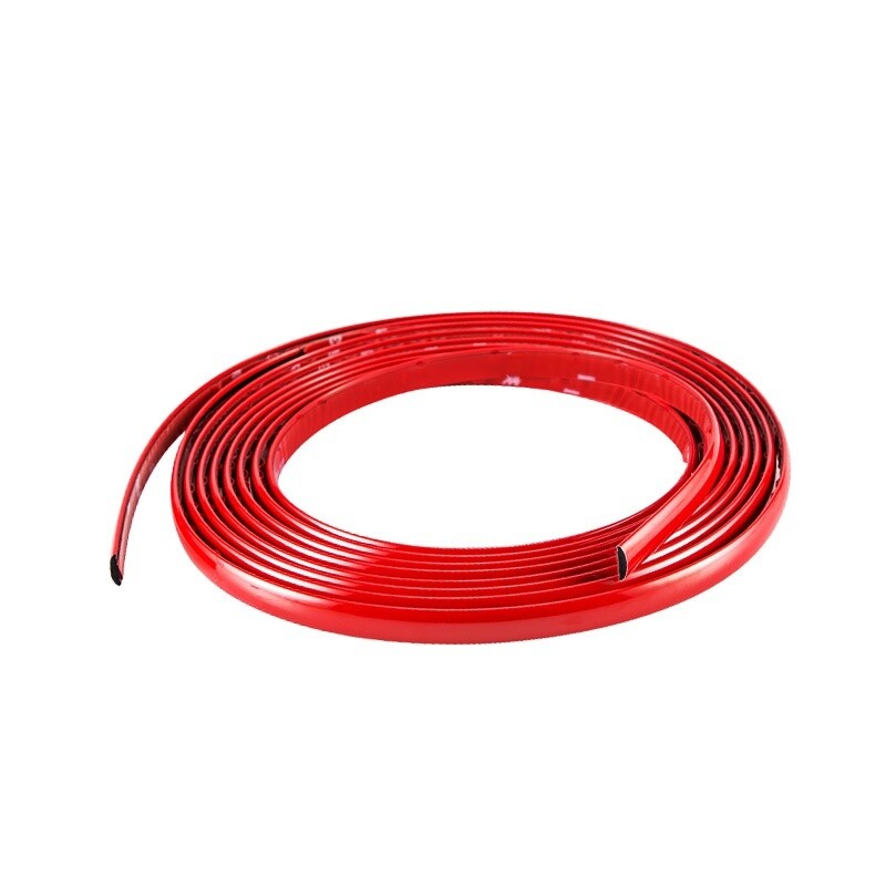 3/5M Car Moulding Trim Strip Self-adhesive PVC Body Door Bumper Anti-scratch DIY