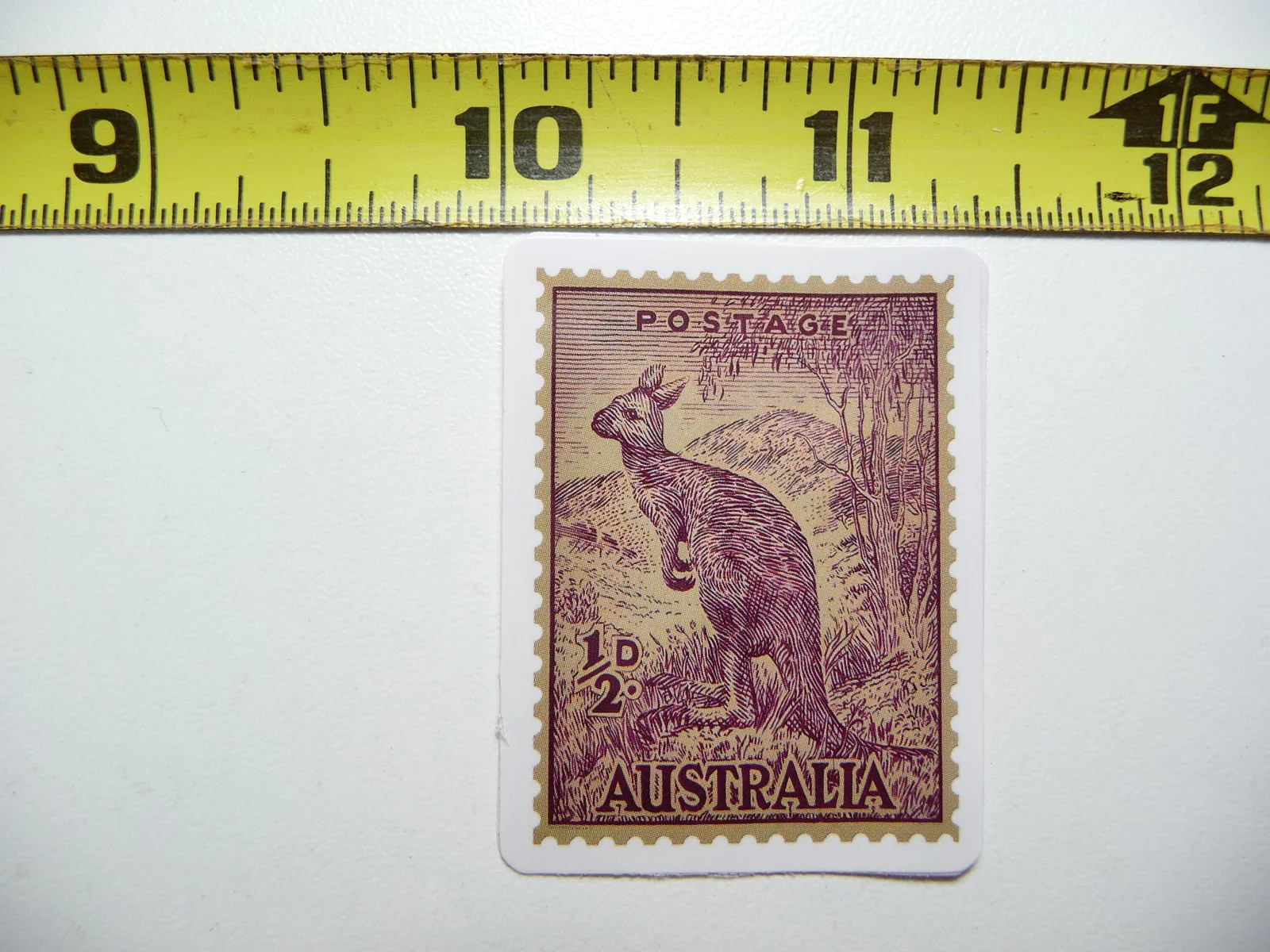 AUSTRALIA KANGAROO SMALL STICKER DECAL TRAVEL VACATION MEMORY FUN FUNNY