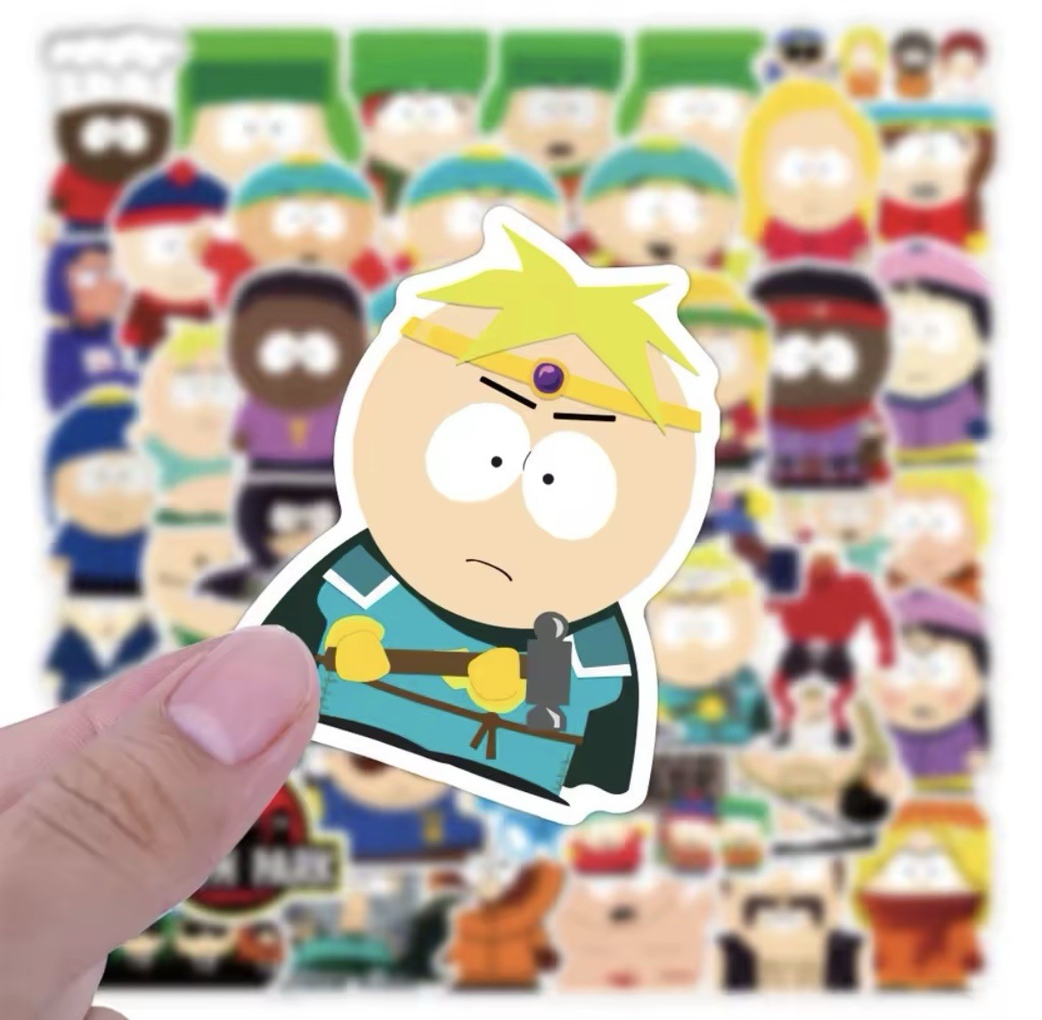 Smart Mouth South Kids Style Stickers 50pk Park Kids Cartoon Mix FREE SHIPPING