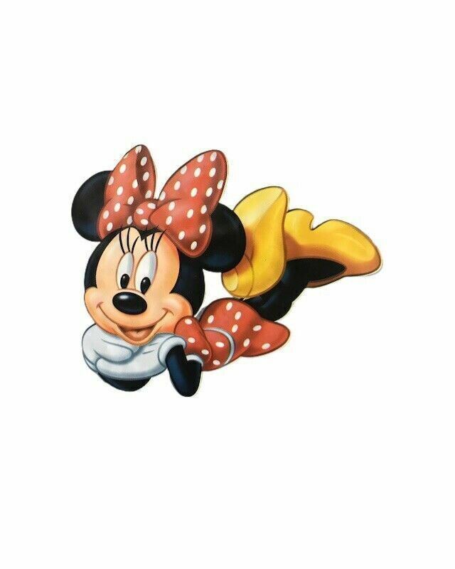 34Piece Mickey Minnie Mouse Removable Sticker Wall Decals for Boys & Girls Room
