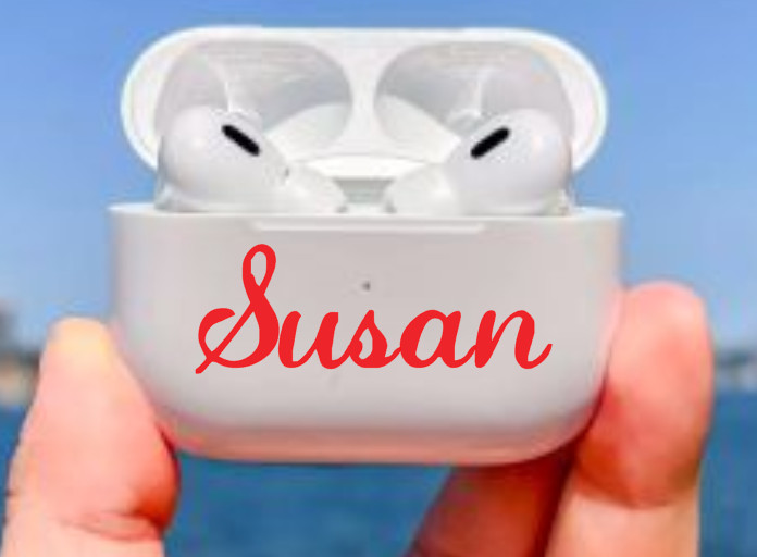 **SALE** AirPods Monogram or Name for case – great gift idea, students, college