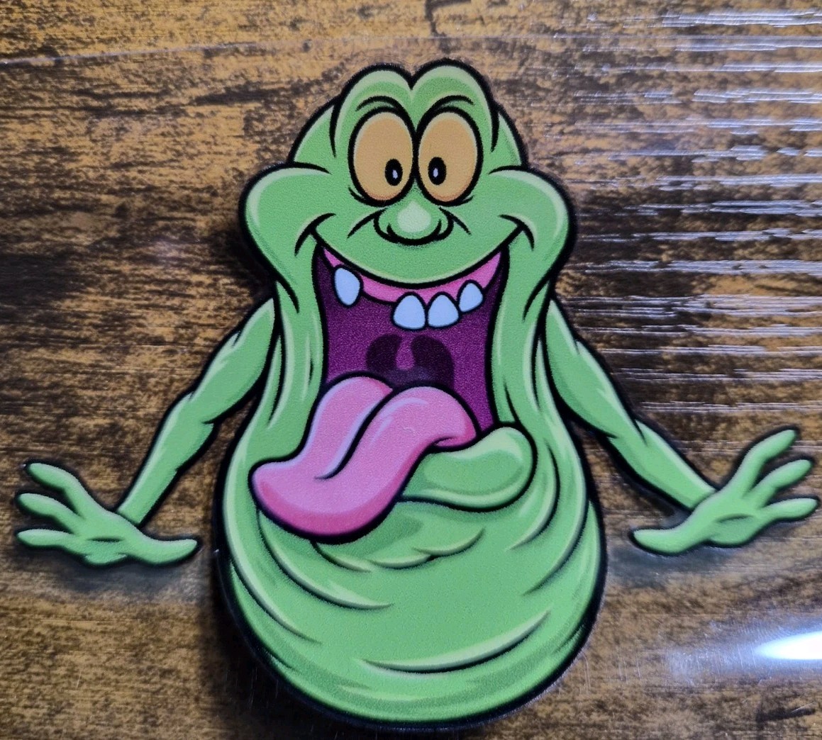 SLIMER GHOSTBUSTERS USA High Quality UV DTF Decal Sticker NOT VINYL