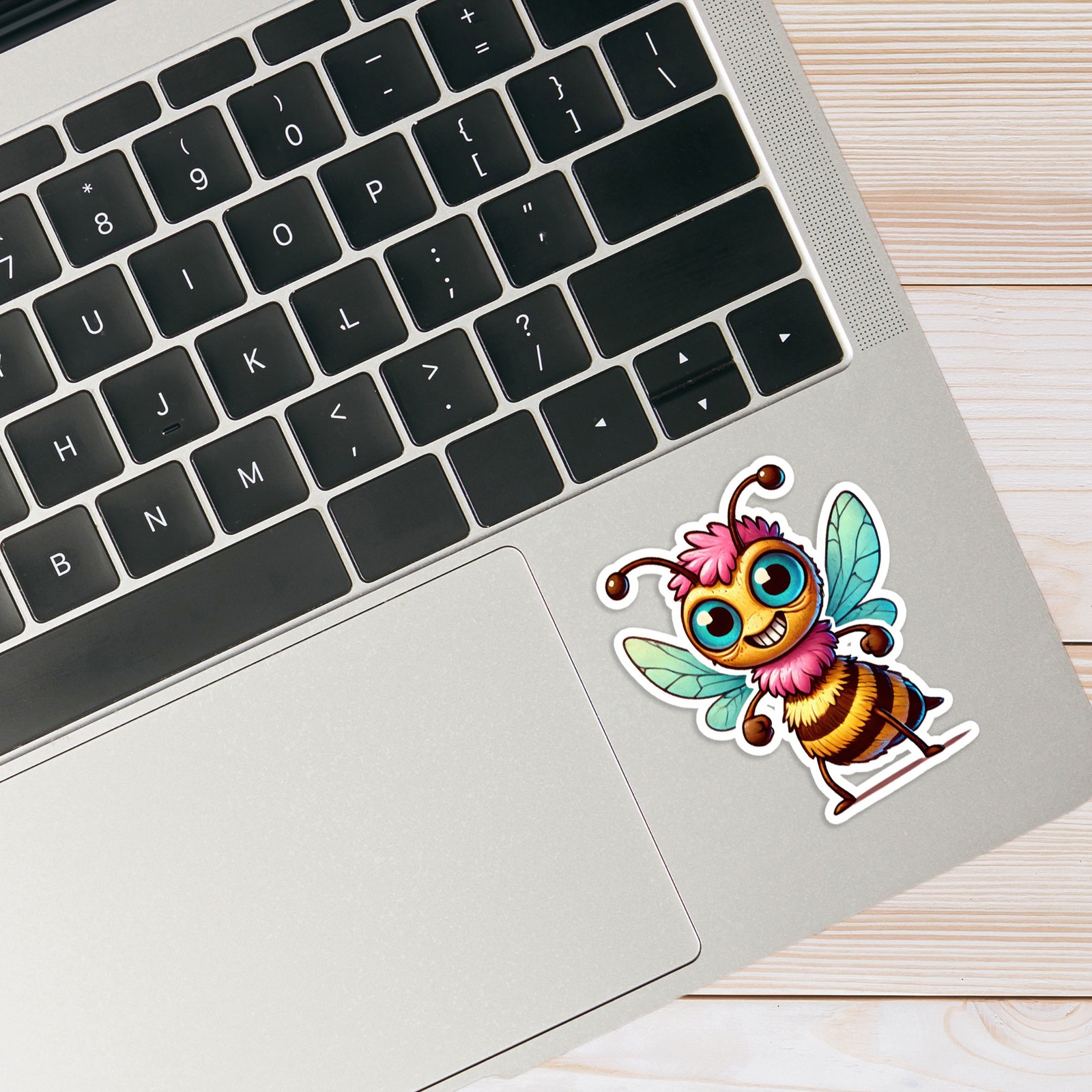 Cute Wasp – Vinyl Decal Sticker – Car Window Laptop – #536