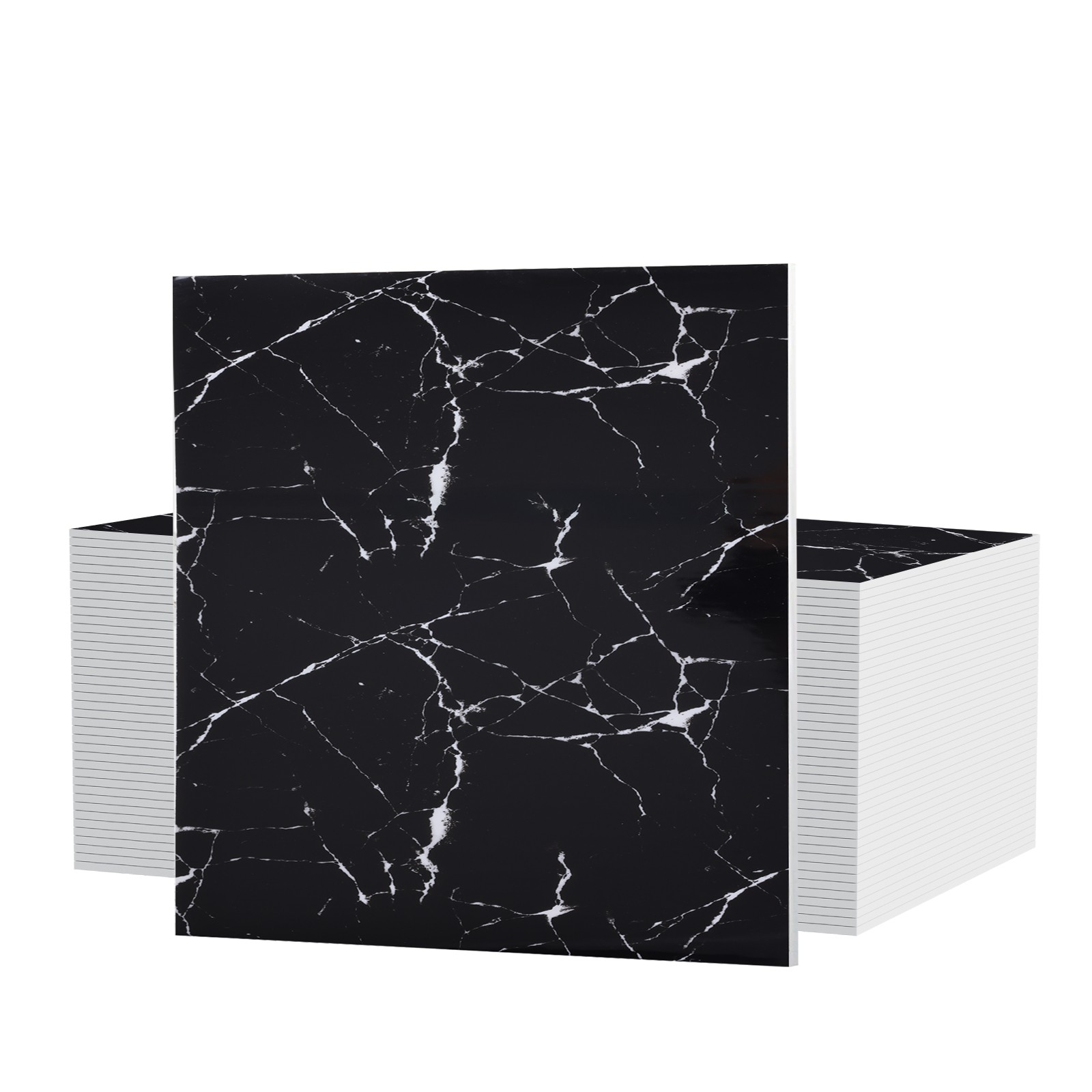 40PCS Marble Peel and Stick Wall Panels Waterproof Self Adhesive for Home Decor