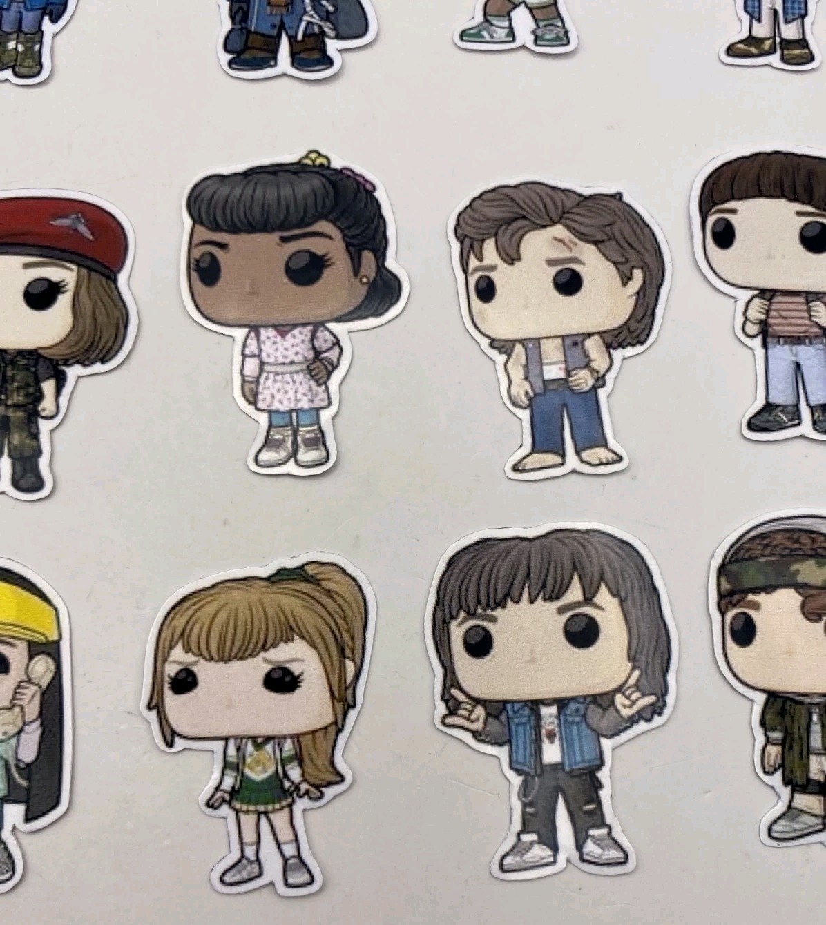 Stranger Things Inspired Waterproof Vinyl Sticker Lot Pack Of 20 Phone Laptop