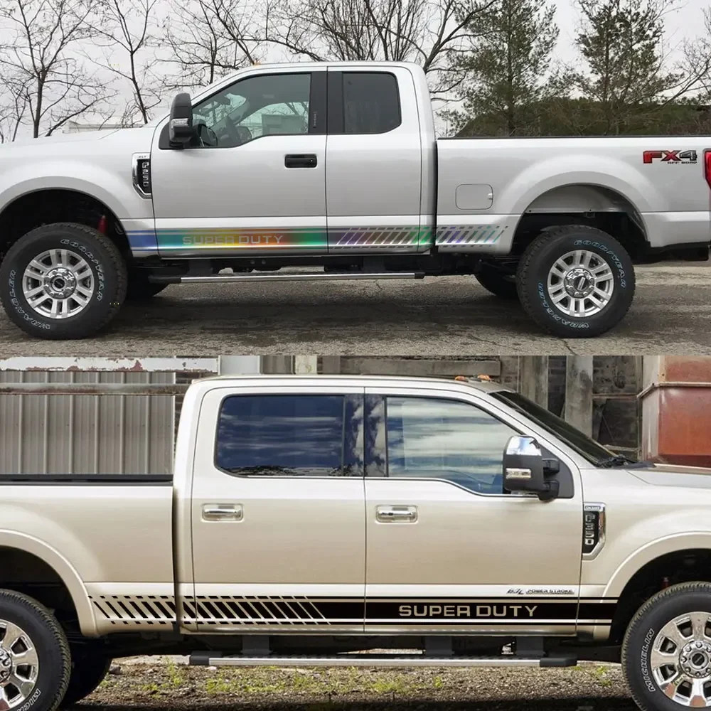 Door Side Body Stripe Decal for Ford Super Duty F-250 / F-350 / F-450 | Vinyl Tr