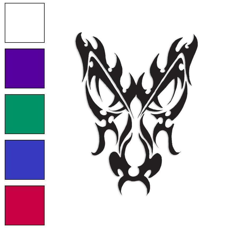 Dragon Head Tribal, Vinyl Decal Sticker, Multiple Colors & Sizes #221