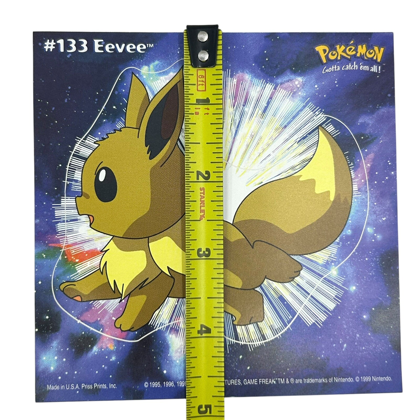Pokemon Collect ’em Stick-Ups Eevee #133 Large 4” Sticker Priss Prints