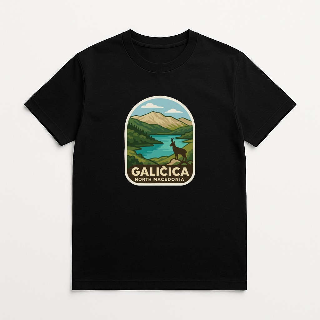 Galičica North Macedonia Iron On Heat Transfer Vinyl HTV World National Parks