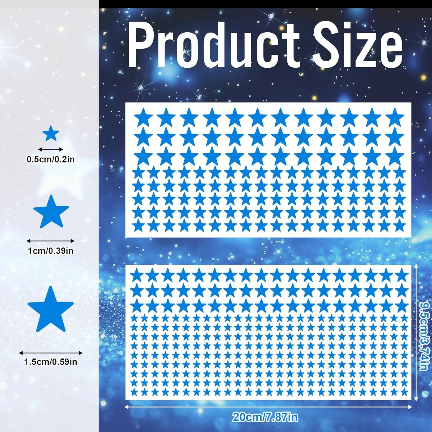Glow in The Dark Stars Ceiling Stars Glow in The Dark Moon and Star Space Galaxy