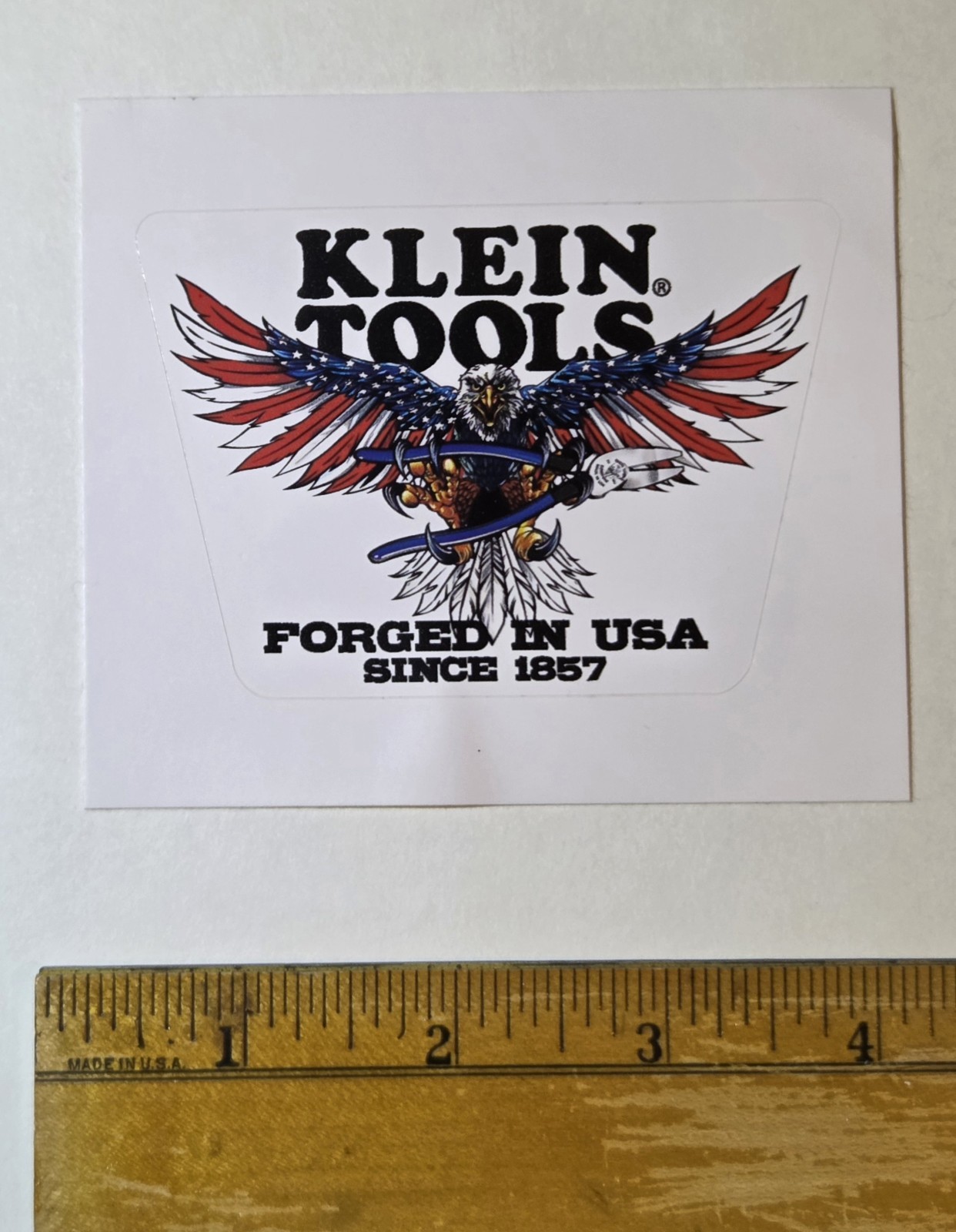 Klein Tools Tradesman Club Exclusive Giveaway Sticker March 2024
